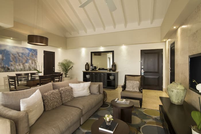 Interior of the Elite suite, perfect for family relaxation