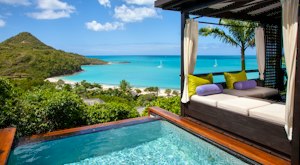 Have a luxury summer holiday in an all inclusive resort nestled in a secluded bay in Antigua<place>Hermitage Bay</place><fomo>95</fomo>