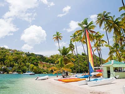 st lucia beach
